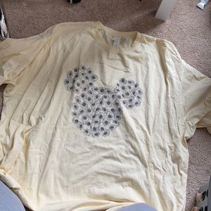 Oversized Mickey Sunflower Tshirt